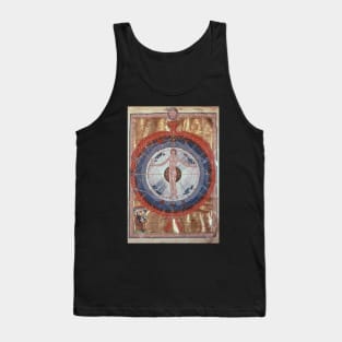 Saint Hildegard Vision of Universal Man Tank Top